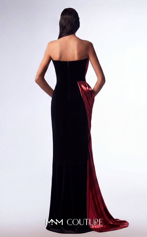 MNM Couture G1730 gown showcasing the gorgeous design and eye-catching details. | Couture Shop LA