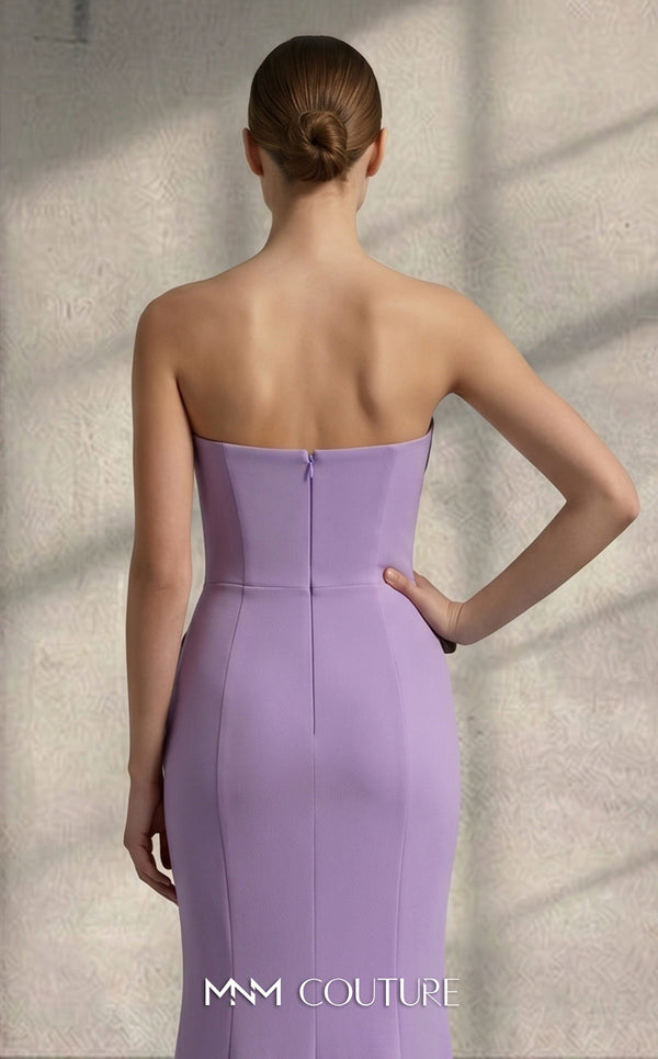 MNM Couture V02031 sleeveless mermaid gown with rhinestone embellishments. | Couture Shop LA