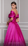 MNM Couture 2747A : Strapless Broquard Flared Gown