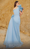 MNM Couture 2754 : Draped One-Shoulder Gown with Ruffle Drama