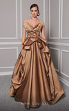 MNM Couture 2786: sleeveless A-line gown with bead embroidery. | Couture Shop LA