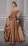 MNM Couture 2786: sleeveless A-line gown with bead embroidery. | Couture Shop LA