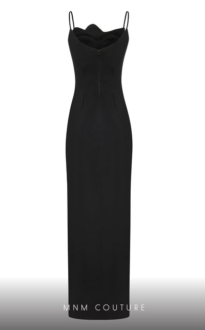 MNM Couture E0039 crepe dress with corset and pencil skirt. | Couture Shop LA