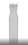 MNM Couture E0039 crepe dress with corset and pencil skirt. | Couture Shop LA