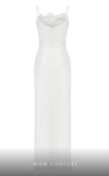 MNM Couture E0039 crepe dress with corset and pencil skirt. | Couture Shop LA