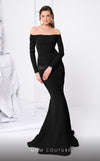 MNM Couture F02848 : Strapless Draped Crepe Mermaid Gown