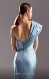 MNM Couture G1529 : Make a Bold Statement with a Ruched One-Shoulder Gown.