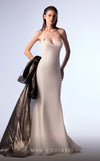 MNM Couture G1720 gown highlighting the figure-flattering design and fabulous details.  