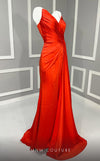 MNM Couture K3982 : Sophisticated Elegance in a Strapless Satin Dress.