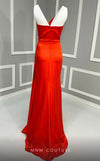 MNM Couture K3982 : Sophisticated Elegance in a Strapless Satin Dress.