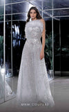 MNM Couture K3983 : Dazzle Spectacularly in a Beaded A-Line Couture Dress.