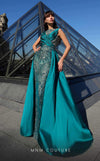 MNM Couture K4007 : Irresistible Glam in a Satin Mermaid Evening Dress.