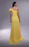 MNM Couture K4085 : Empire Sheath Gown with Pleated Accents