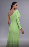 MNM Couture K4086 : Long-Sleeve Sheath with Draped Puff Detailing