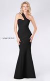 MNM Couture M0003 sleeveless mermaid dress with sweetheart neckline and elegant crepe craftsmanship. | Couture Shop LA