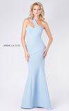 MNM Couture M0003 sleeveless mermaid dress with sweetheart neckline and elegant crepe craftsmanship. | Couture Shop LA