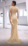 MNM Couture M1004 : Glamorous Fit Embroidered Mermaid Gown