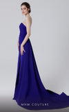 MNM Couture N0464 strapless bodycon gown with draped detailing. | Couture Shop LA