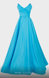 MNM Couture N0491 : Timeless Elegance in an Embroidered A-Line Gown.