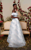 MNM Couture N0505: Elegant Strapless Ball Gown