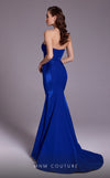 MNM Couture N0526A strapless mermaid gown with off-shoulder sleeves. | Couture Shop LA