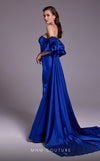 MNM Couture N0526A strapless mermaid gown with off-shoulder sleeves. | Couture Shop LA