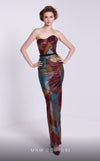 MNM Couture N0590 strapless gown with detachable puff sleeves. | Couture Shop LA
