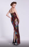 MNM Couture N0590 strapless gown with detachable puff sleeves. | Couture Shop LA