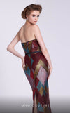 MNM Couture N0590 strapless gown with detachable puff sleeves. | Couture Shop LA