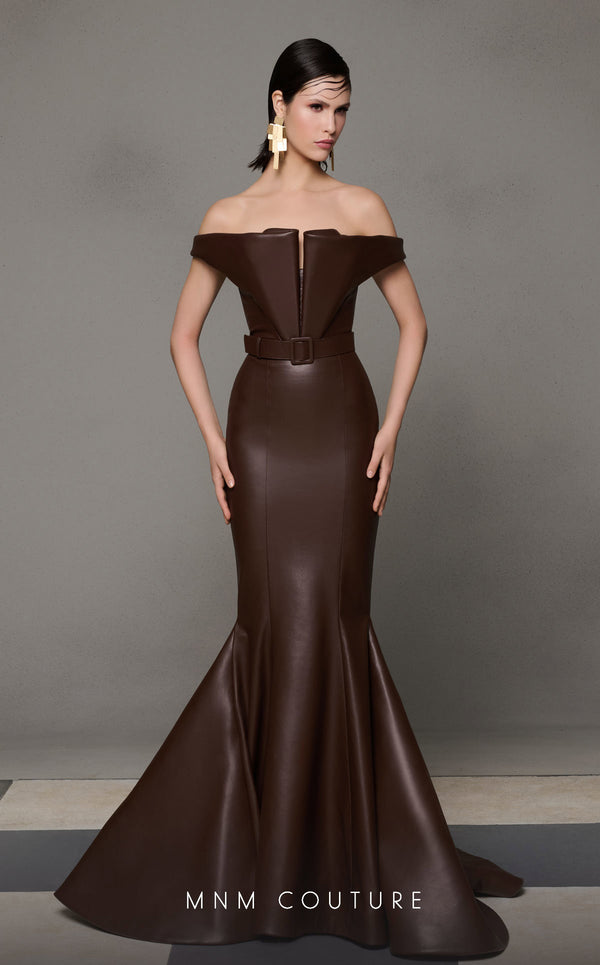 MNM Couture N0630 Prom Dress - Brown | NewYorkDress MNM Couture N0630 Prom Dress - Brown | NewYorkDress