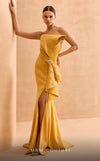 MNM Couture V02031 sleeveless mermaid gown with rhinestone embellishments. | Couture Shop LA