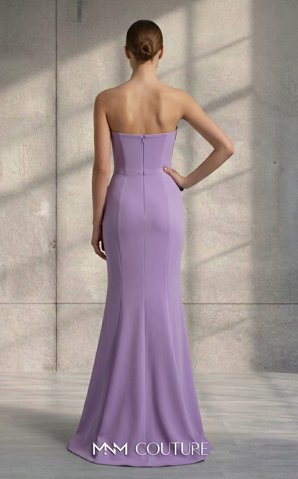 MNM Couture V02031 sleeveless mermaid gown with rhinestone embellishments. | Couture Shop LA