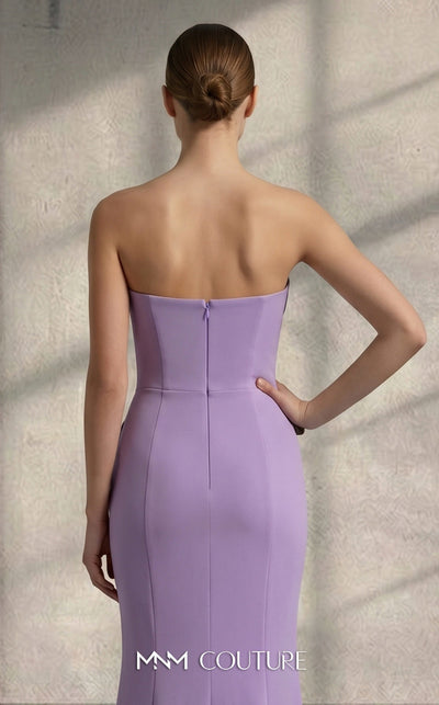 MNM Couture V02031 sleeveless mermaid gown with rhinestone embellishments. | Couture Shop LA