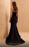 MNM Couture V07456 sleeveless mermaid gown with floral details. | Couture Shop LA
