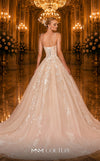 MNM Couture W2103 princess ball gown with tulle, lace appliques, and beaded accents. | Couture Shop LA