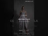 MNM Couture GOS2521 Elegant Silver Mikado Piqué Strapless Dress
