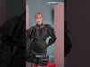MNM Couture GOF2539: Ruffled Taffeta Blouse and Skirt Ensemble