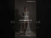 MNM Couture GOS2518 Sweeping Train Draped Taffeta Skirt with Pearly Off-Shoulder Piqué Corset Top