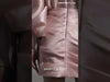 MNM Couture GOS2535 Puff Sleeves Chic Pink Organza Dress
