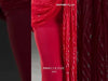MNM Couture Style E0104 – Timeless Red Elegance with Cascading Organza