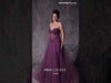 MNM Couture Style J03608: A-Line Organza Gown with Beaded Corset
