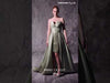 MNM Couture Style Q2024: Metallic Taffeta Gown with Double Skirt
