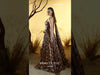 MNM Couture F02953: Haute Couture Metallic Chiffon A-Line Dress
