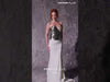 MNM Couture Style J03554: Strapless Mermaid Gown with Metallic Beading