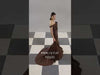 MNM Couture N0630: Brown Leather Mermaid Dress with Train