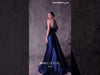 MNM Couture Style Q2414: Embellished Mermaid Gown with Side Train