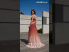 MNM Couture Style E0153 Ethereal Chiffon Strapless Empire A-Line Dress