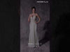 MNM Couture Style Q7545: Beaded Evening Gown with Ruched Hips
