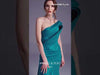 MNM Couture N0543 : Mermaid Gown with Drape Accent and Satin Silk Finish