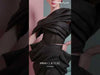 MNM Couture GOF2528: Sculpted Mikado Piqué Skirt and Draped One-Shoulder Top Ensemble